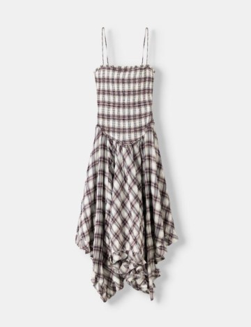 Rochie maxi Bershka, mix culori