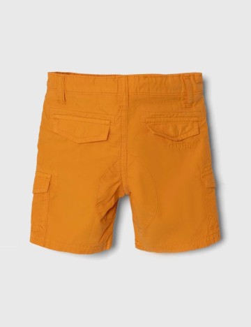Pantaloni scurți cargo Guess, portocaliu