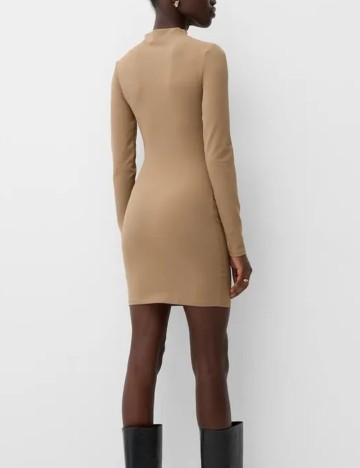 Rochie mini Bershka, bej