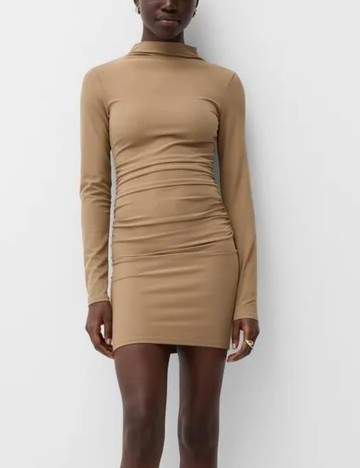 Rochie mini Bershka, bej