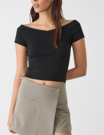 Tricou Stradivarius, negru