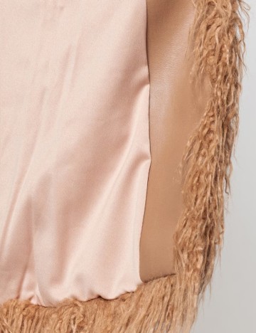 Haină De Blană Guess, maro