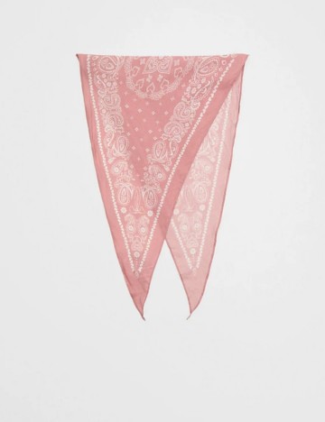 Bandană Stradivarius, roz