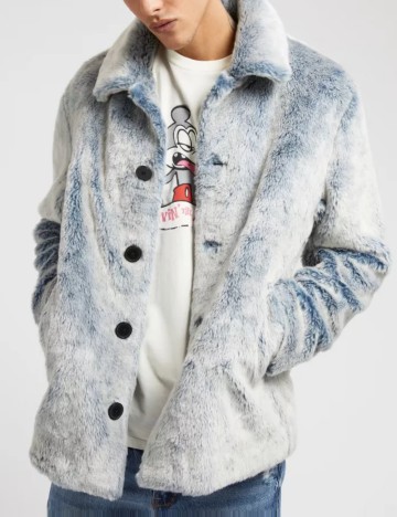 Haină De Blană Guess, mix culori