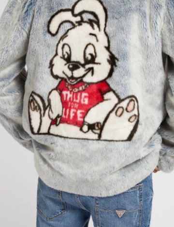 Haină De Blană Guess, mix culori