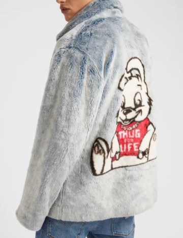 Haină De Blană Guess, mix culori