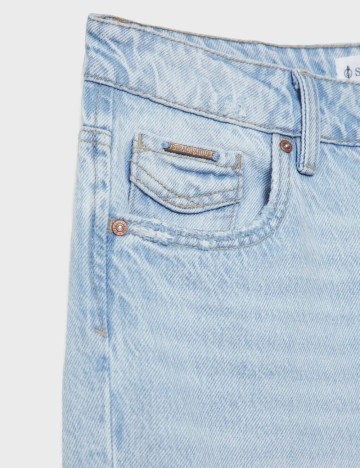 Jeans Stradivarius, albastru