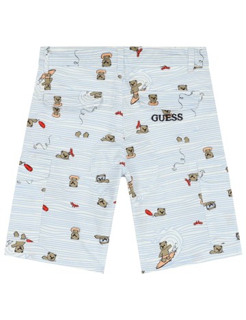 Pantaloni scurți Guess, albastru