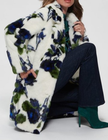 Haină De Blană Guess, mix culori