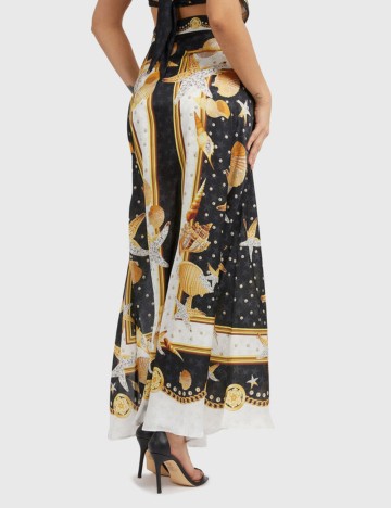 Fustă maxi Guess, negru