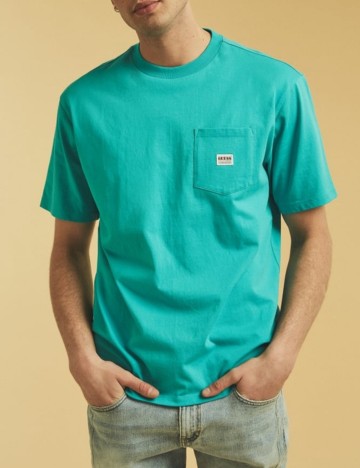 Tricou Guess, turcoaz