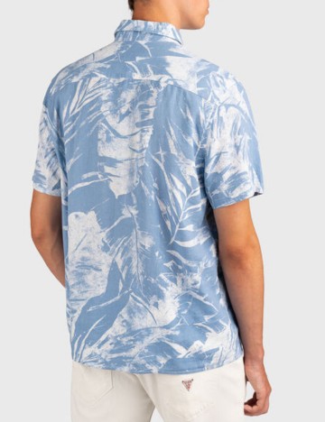 Cămașă cu m&acirc;necă scurtă Guess, mix culori