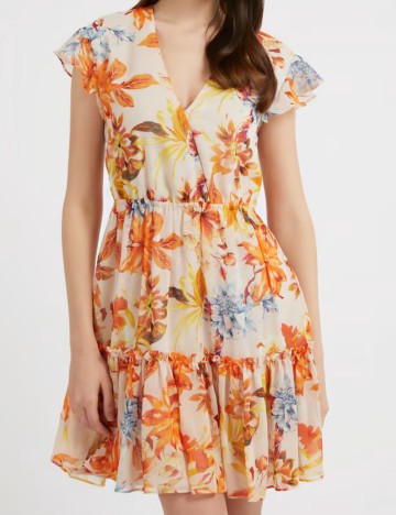 Rochie mini Guess, mix culori