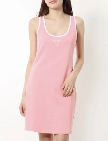 Rochie mini Guess, roz