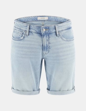 Pantaloni scurți de blugi Guess, albastru