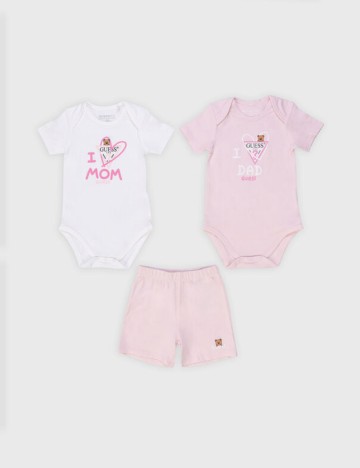 Set Baby Guess, mix culori