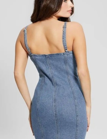 Rochie mini Guess, albastru