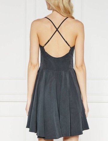 Rochie mini Guess, albastru inchis