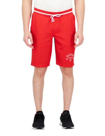 Pantaloni scurți Guess, roșu