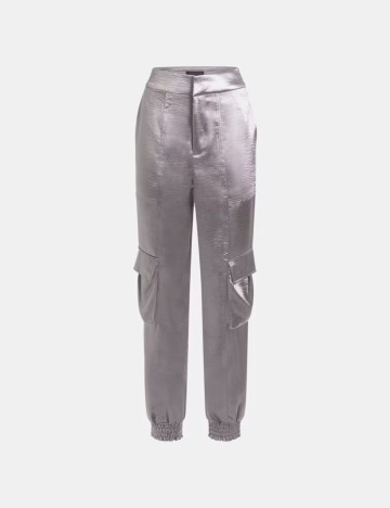 Pantaloni Guess, gri