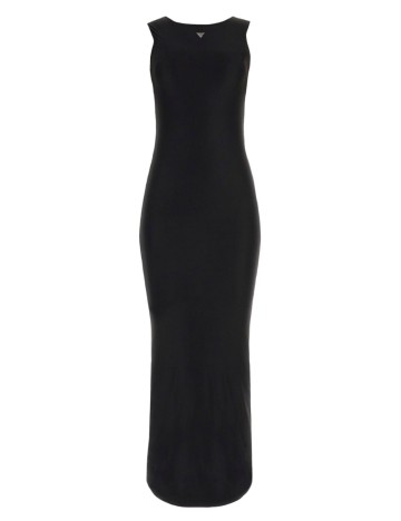 Rochie maxi Guess, negru