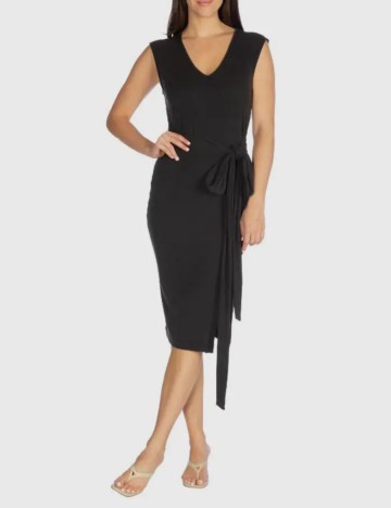 Rochie midi Guess, negru