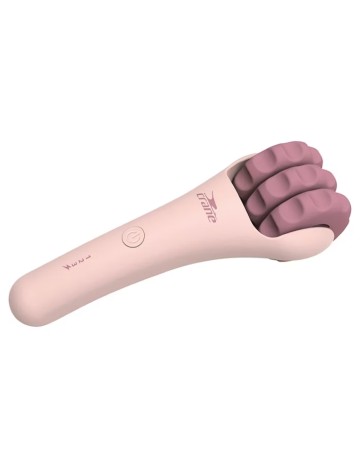 Rolă de masaj anticelulitic Crane, roz