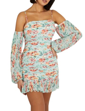 Rochie mini Guess, mix culori