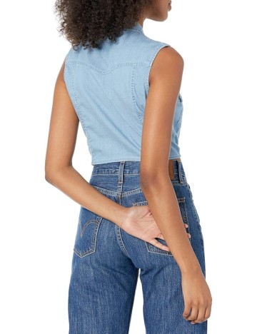 Cămașă Guess, albastru