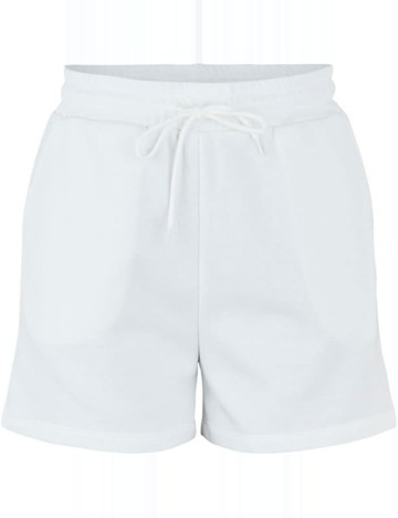 Pantaloni scurți Pieces, alb