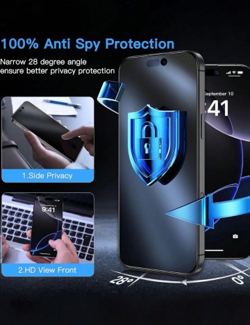 Set foli telefon Shein, negru