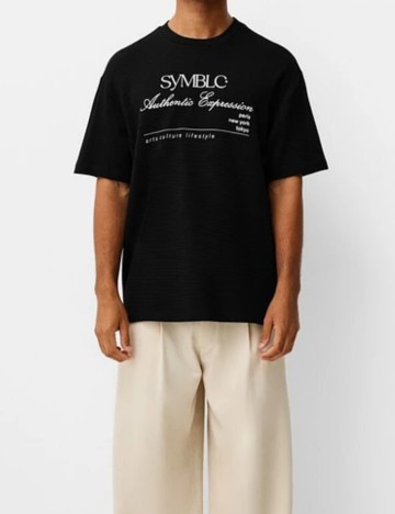 Tricou Bershka, negru