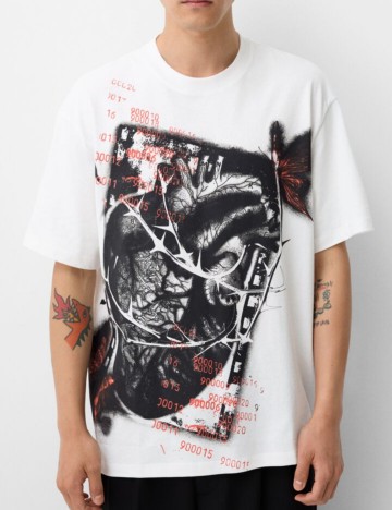 Tricou Bershka, mix culori