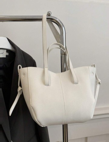Geantă Shein, alb