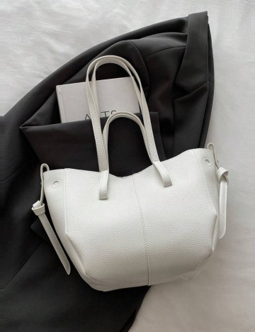Geantă Shein, alb