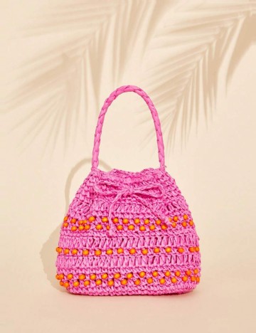 Geantă de plajă Shein, roz