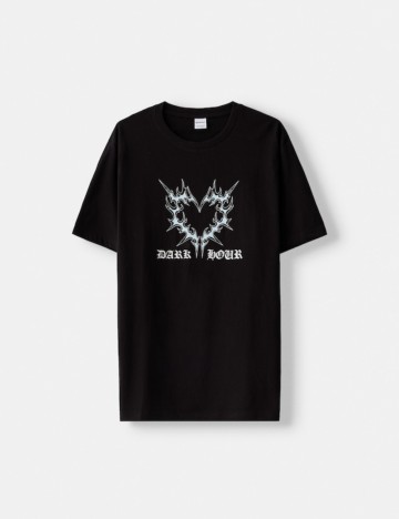 Tricou Bershka, negru