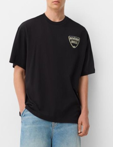 Tricou Bershka, negru