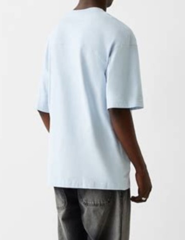 Tricou Bershka, albastru