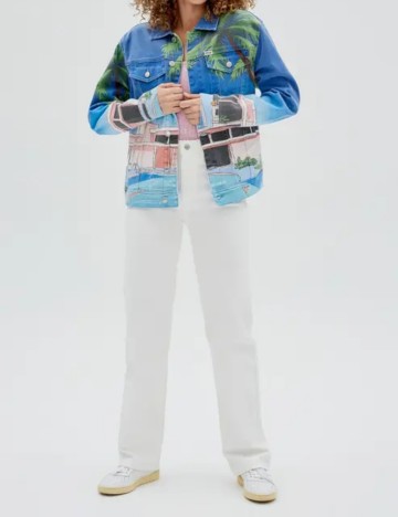 Jachetă Guess, mix culori