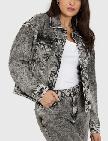 Jachetă De Blugi Guess, gri