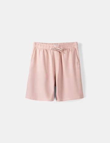 Pantaloni scurți Bershka, roz