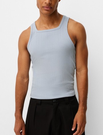 Maiou Bershka, albastru