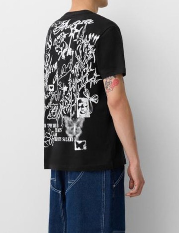 Tricou Bershka, negru