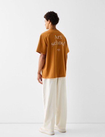 Tricou Bershka, maro