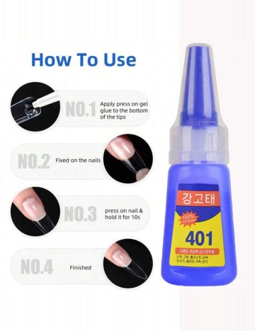 Lipici pentru unghii Shein, mix culori