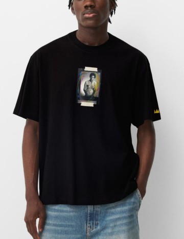 Tricou Bershka, negru