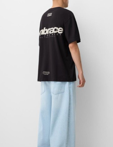 Tricou Bershka, negru