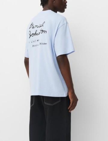 Tricou Bershka, albastru