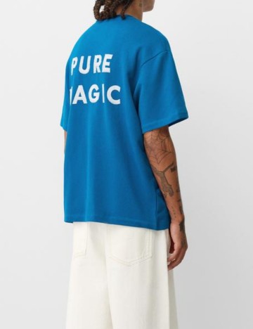 Tricou Bershka, albastru